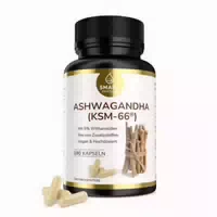 Smart Fasting Ashwagandha Ksm 66 Hochdosiert 5% Withanolide Vegan