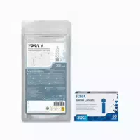 Fora 6 3 in 1 Teststreifen Fora 30g Lanzetten The Tester