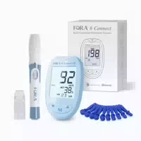Fora 6 Multi Parameter Ketone Messgerät Starter Set – mg dl 1 st