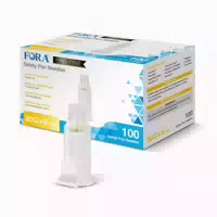 Fora Pro Fine Sicherheitsnadeln 30g 8mm 100 Stück 1 St