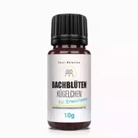 Saint Nutrition Bachblüten Kügelchen für Erwachsene | Sanfte Unterstützung bei Stress 10 g