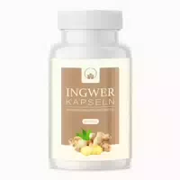 Saint Nutrition Ingwer Kapseln | Traditionelle Pflanzenkraft für Verdauung & Wohlbefinden 120 st