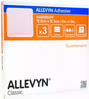Allevyn Adhesive 12,5x12,5 cm Haftende Wundauflage