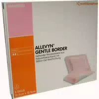 Allevyn Gentle Border 12,5x12,5 Cm Schaumverb 5 St Verband