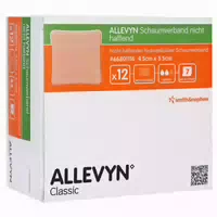 Allevyn Schaumverband 4,5x5,5 Cm Nicht Haftend 12 St Verband