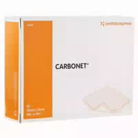 Carbonet 10x10 Cm Geruchsabsorbierende Wundauflagen 10 St