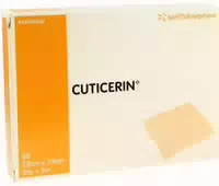 Cuticerin 7,5 X 7,5 cm 10 Gazen mit Salbenbeschichtung
