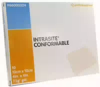 Intrasite Conformable 10 Stück Gelkompressen 10x10cm