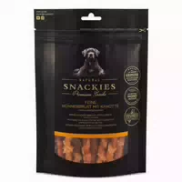 Snackies Feine Hühnerbrust mit Karotte Single Protein Snack für Hunde