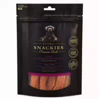 Snackies Feine Hühnerbruststreifen Single Protein Snack für Hunde