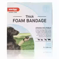 Snögg Animal Polster Thick Pfoten, Gelenke Wundverband 9cm X 2m