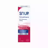 Snup Schnupfenspray Nasenspray mit Meerwasser und Xylometazolin