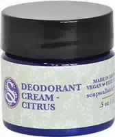 Soapwalla Deodorant Cream Sensitive Travel Size Citrus