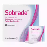 Sobrade Kautabletten Zur Linderung Von Sodbrennen 20 St 20 St Kautabletten