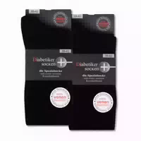 Diabetiker Socken ohne Gummi & ohne Naht aus 97% Baumwolle für Damen und Herren