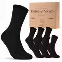 Comfort Diabetiker Socken mit Komfortbund ohne Gummi