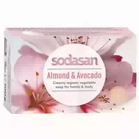 Sodasan Seifenstück Almond & Avocado Mit Mandeln & Avocado 100g