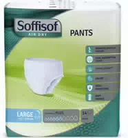 Soffisof Pants Plus Inkontinenz Windelhosen für Erwachsene