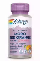 Solaray Moro Red Orange 400 mg Kapseln mit Morosil, Blutorangen Extrakt, Hochdosiert, Glutenfrei
