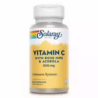 Solaray Vitamin C 500 mg mit Hageb & Acero Verzög