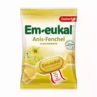 Em Eukal Anis Fenchel Zuckerfrei 75 G Bonbons