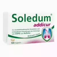 Soledum Addicur 200 Mg 100 St Magensaftresistente Weichkapseln