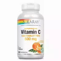 Solaray Vitamin C Kautabletten 500 Mg Orange 100 St
