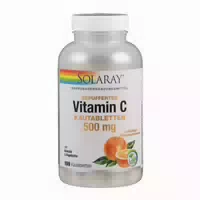 Solaray Vitamin C Kautabletten 500 mg Orange