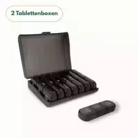 Frohbach 7 Tage Tablettenbox mit 3 Fächern 2 st