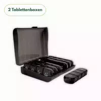 Frohbach 7 Tage Tablettenbox mit 4 Fächern 2 st