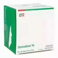 Solvaline N Kompressen 5x5 Cm Steril 25 St Kompressen