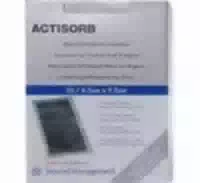 Actisorb 220 Silver 6,5x9,5 Cm Steril Kompressen 10 St Kompressen