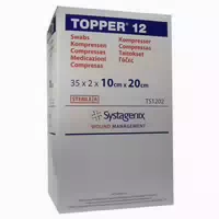 Topper 12 Kompr 10x20 Cm Steril 35x2 St
