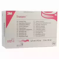 Transpore 2,5 Cmx9,1 M Pflaster 12 St Pflaster