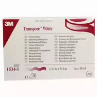 Transpore 2,5 Cmx9,1 m Pflaster 12 st Pflaster