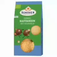 Dinkel Kastanien Mandel Plätzchen