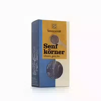 Schwarze Senfkörner Bio 80 g – Intensives Aroma für Würzige Gerichte