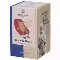 Ingwer Ruhe Tee im Beutel
