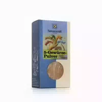 5 Gewürze Pulver Bio 55 g – Chinesische Bio Gewürzmischung 55 g