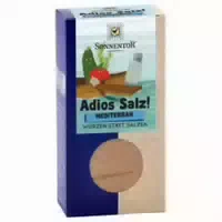Adios Salz! Gemüsemischung Mediterran Bio 50 g – Salzfreie Bio Gewürzmischung 50 g