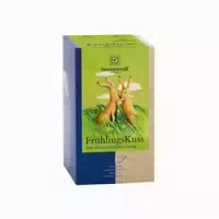 Frühlingskuss Kräutertee Bio Doppelkammerbeutel – 18 Beutel Zitronen Minze 27 G, Dk Beutel 18 St