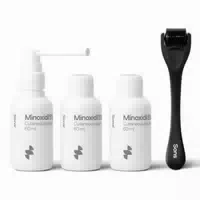 Sons Minoxidil 50mg ml Lösung 180ml für Männer Dermo Roller