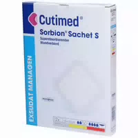 Sorbion Cutimed Sachet S Wundauflage 15x15 Cm 12 St Pflaster