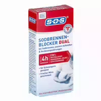 Sos Sodbrennen Blocker Dual Kautabletten 20 st