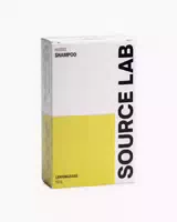 Source Lab Festes Shampoo Orange – Warm & Fruchtig, mit 4 Mineralien Komplex & Luffa Kissen