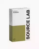 Source Lab 2 in 1 Pflegeseife Olive für Gesicht & Körper mit Mineralienkomplex & Peelingbeutel