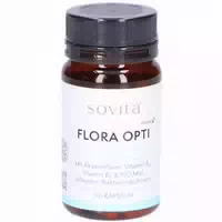 Sovita Flora Opti Kapseln – Probiotika mit 100 Mrd Kbe & Vitaminen