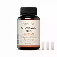 Sovita Glucosamin Plus Kapseln – mit Chondroitin, Vitaminen, Zink & Mangan