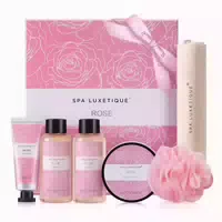 Spa Luxetique Bade Geschenket Pflegeset 6 Tlg Rosenduft Rei 1 st