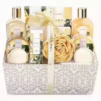 Spa Luxetique Geschenkset Lavendelduft 6 Tlg Reisegröße D 1 st